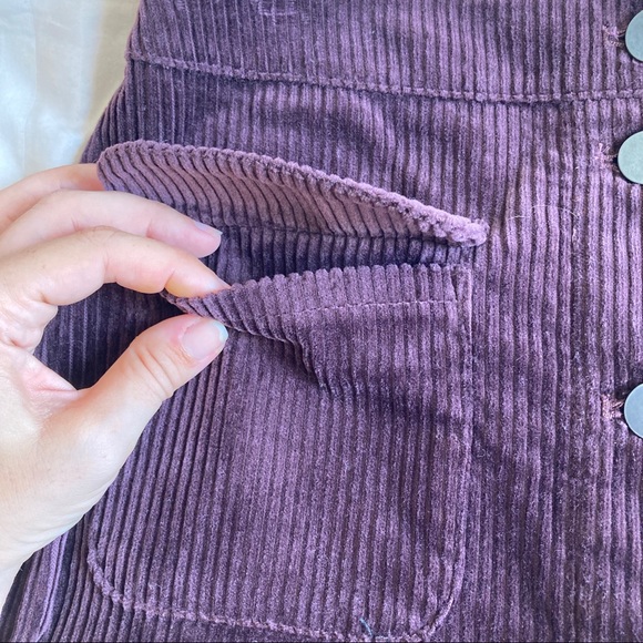 LOFT Corduroy button down skirt- NWT never worn! - Picture 4 of 9